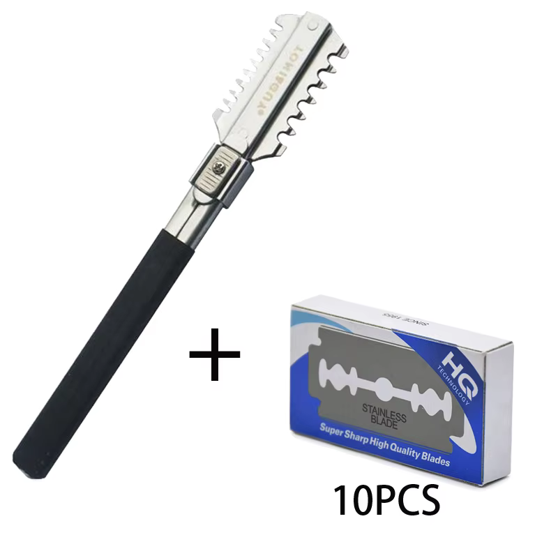 Hair Care Barber - Double-Edge Shaving Haircut Razor Knife Blades