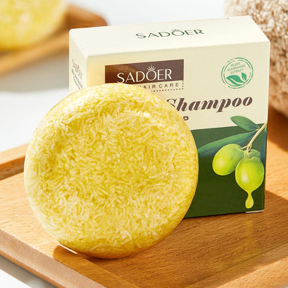 Hair Care Olive Oil - Olive Oil Shampoo Bar for Hair