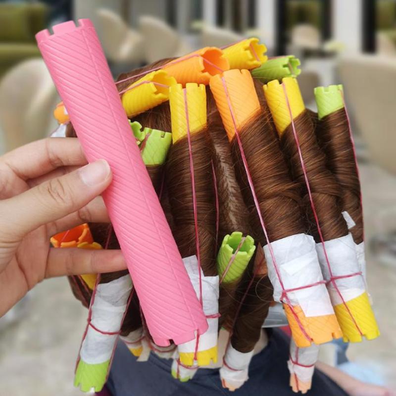 Hair Roller Set Flexi - 6Pcs Heatless Hair Curler Set -