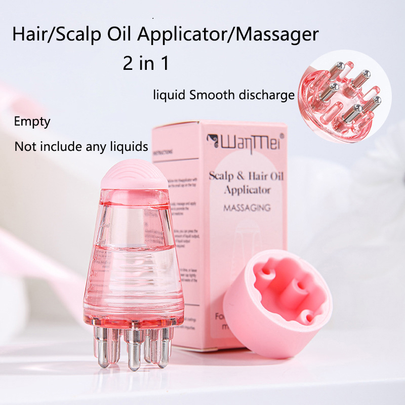 Hair Care Essential Oil - Empty 6ml Scalp Applicator Mini Head