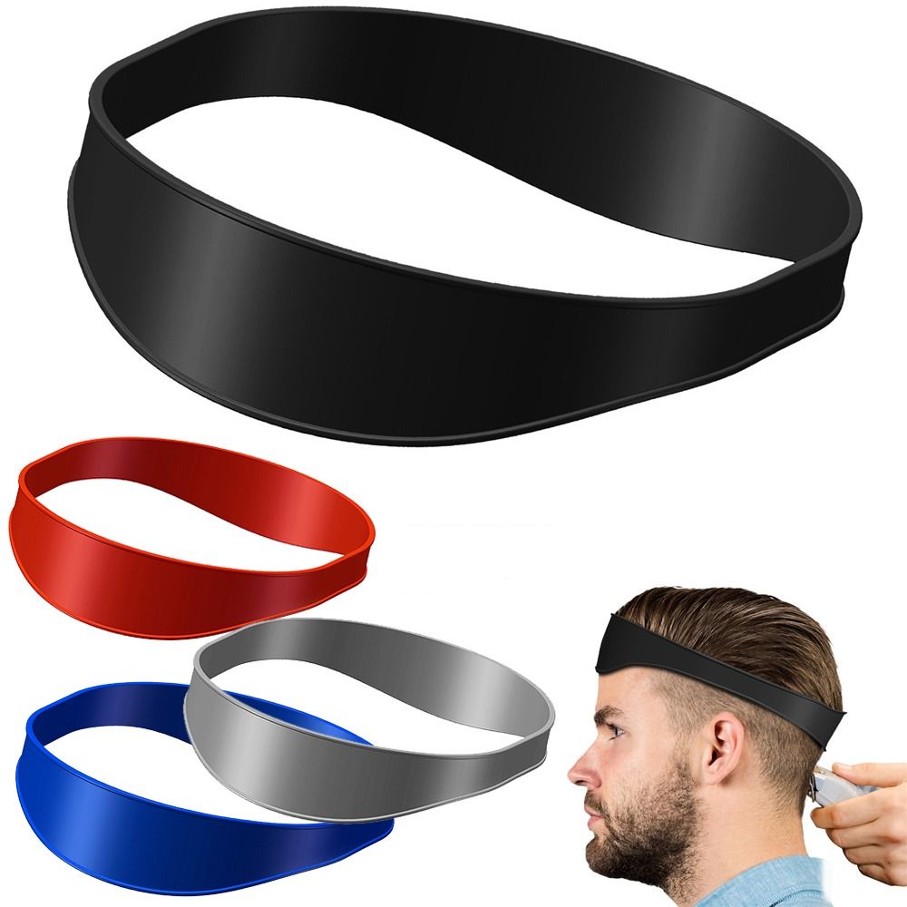 Hair Care Barber - DIY Home Haircuts Curved Headband Silicone