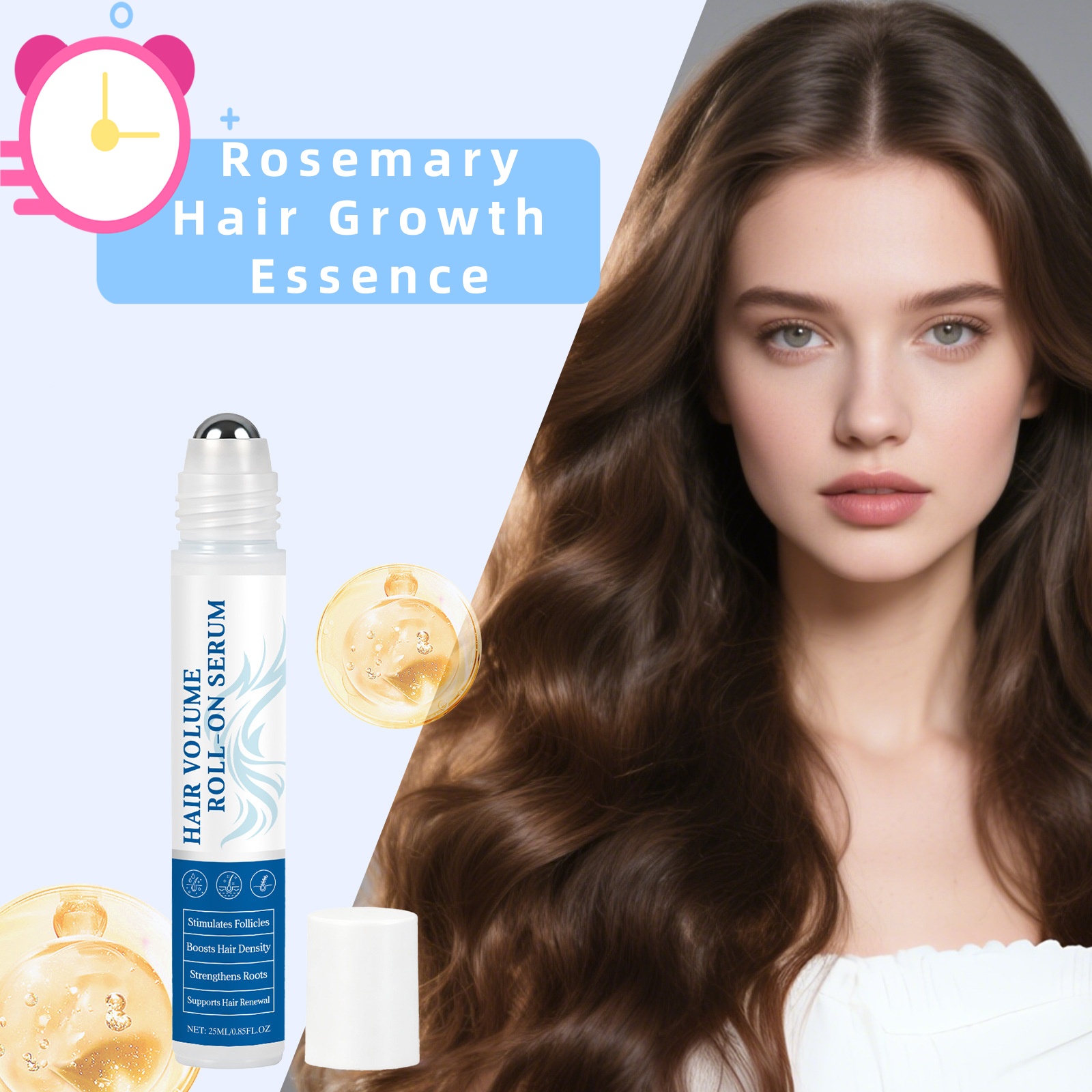 Hair Growth Serum Oil - Rosemary Hair Growth Baller Essence Oil