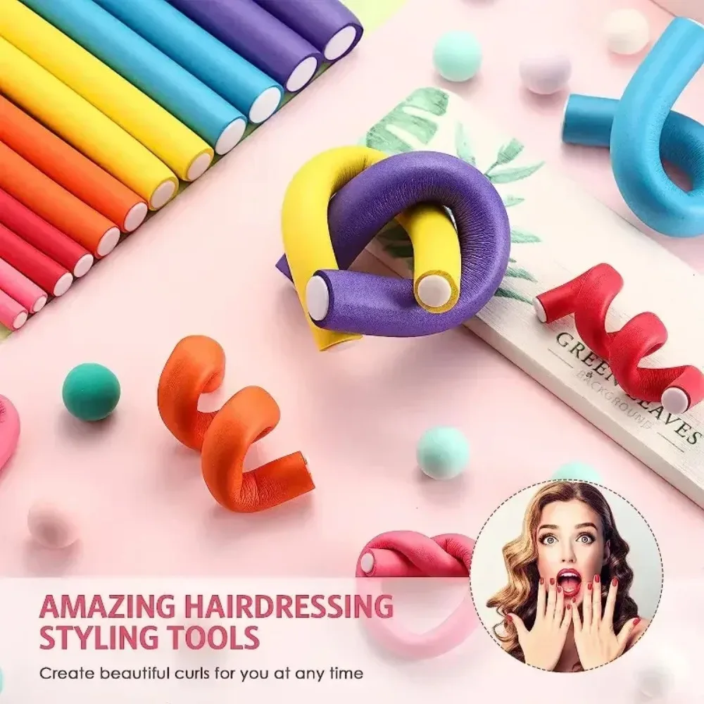 Hair Roller Set Flexi - 42pcs/Set Twist Foam Hairs Rollers DIY