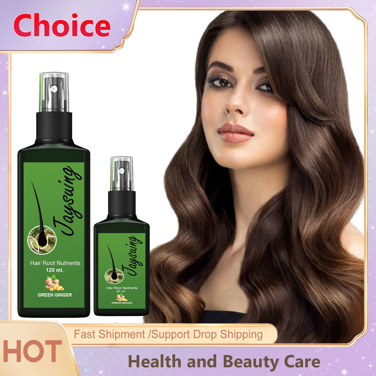 Hair Growth Serum Oil - Hair Growth Oil Spray Nourishing Root