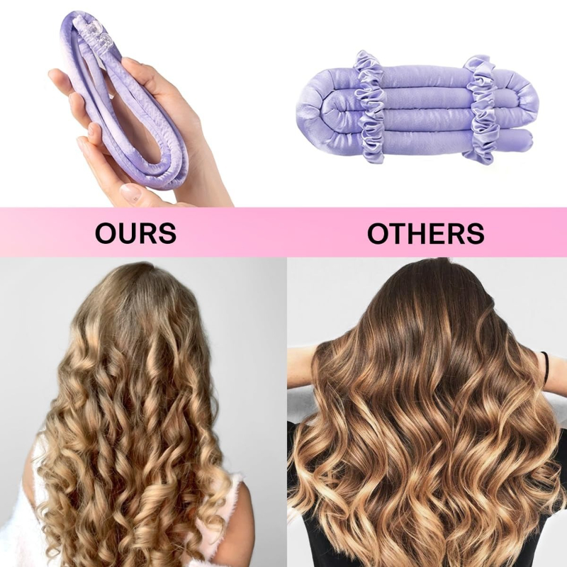 1 Sets Heatless Curling Rod He - огляд і ціна Hair Roller Set Flexi