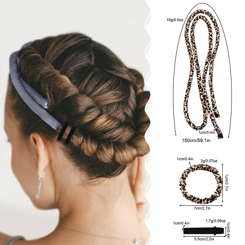 1 Sets Heatless Curling Rod He - огляд і ціна Hair Roller Set Flexi