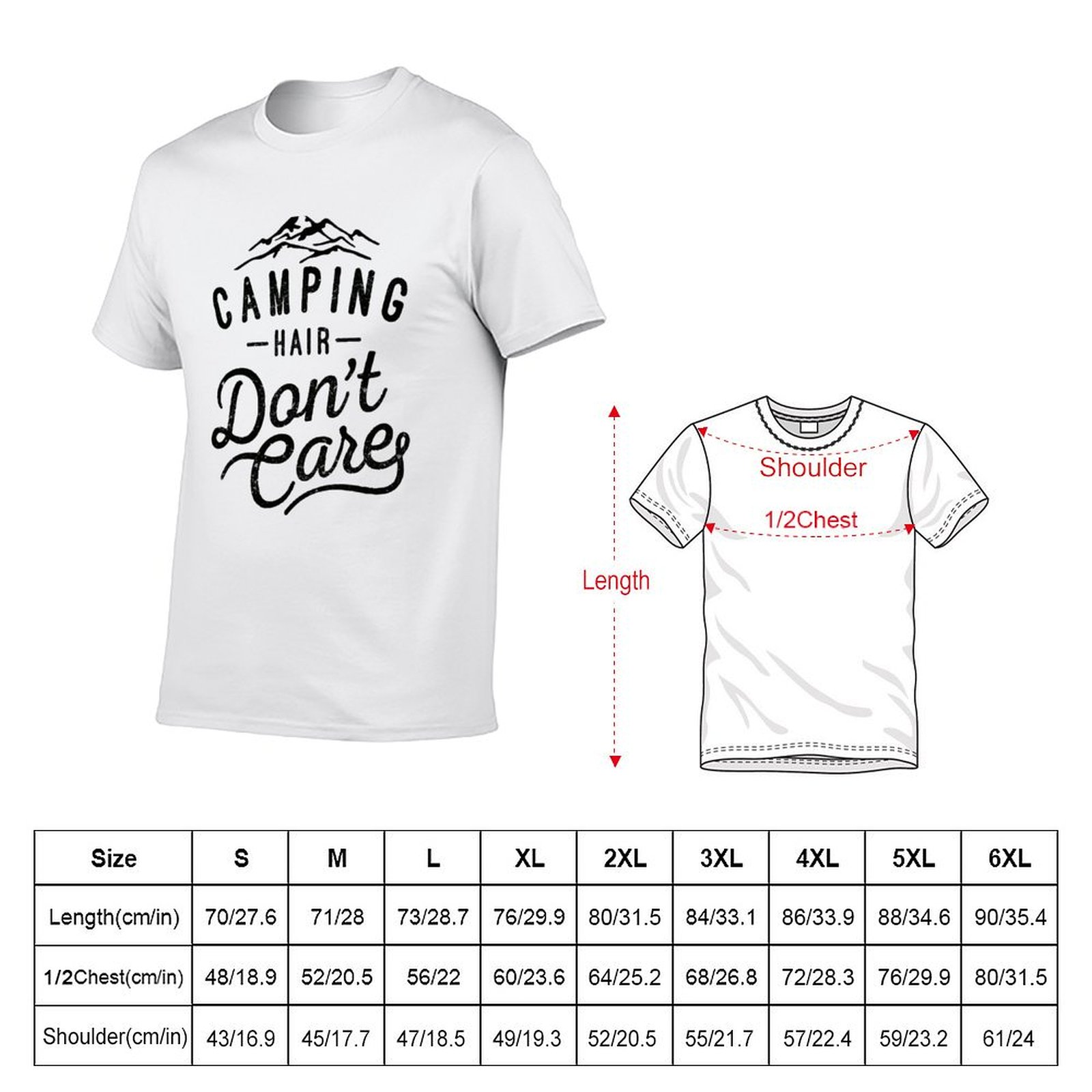 Camping Hair Don't Care T-Shir - огляд і ціна Hair Care Works