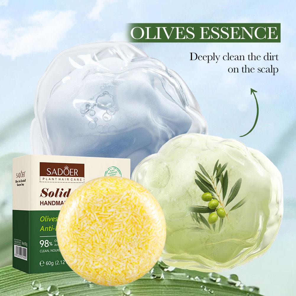 Olive Oil Shampoo Bar for Hair - огляд і ціна Hair Care Olive Oil