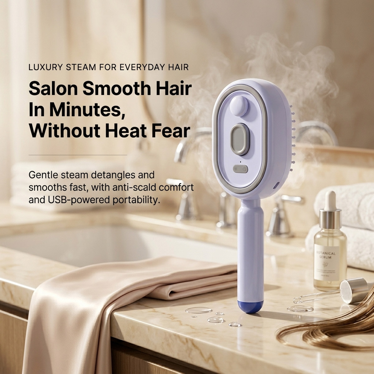 Electric Self-Cleaning Hair Co - огляд і ціна Hair Care Is Self Care