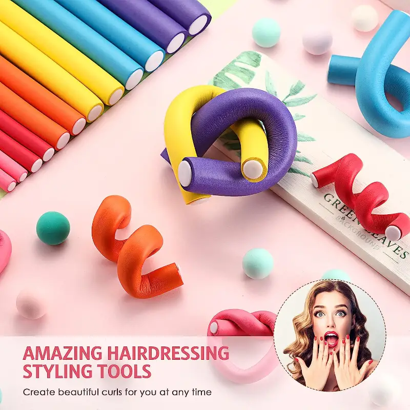 42pcs/Set Flexible Curling Rod - огляд і ціна Hair Roller Set Flexi