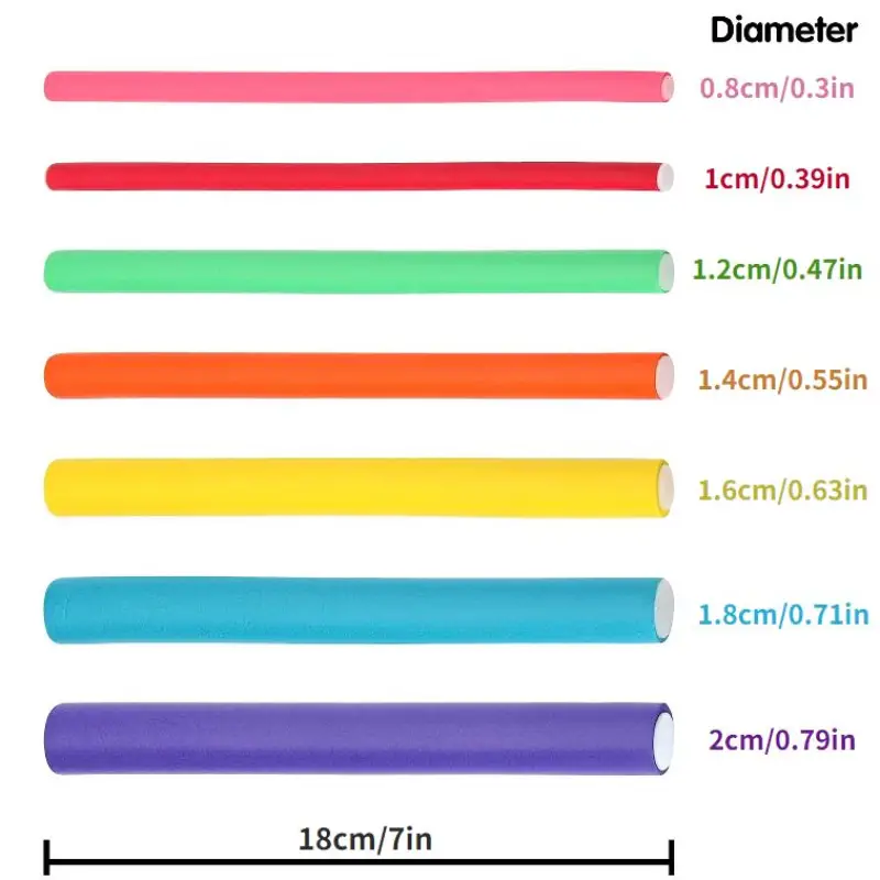 42pcs/Set Flexible Curling Rod - огляд і ціна Hair Roller Set Flexi