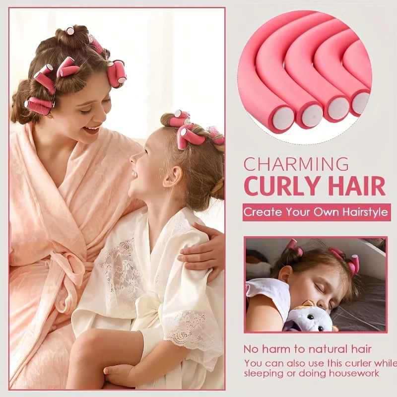 Hair Rollers/Flex Rods for Hai - огляд і ціна Hair Roller Set Flexi