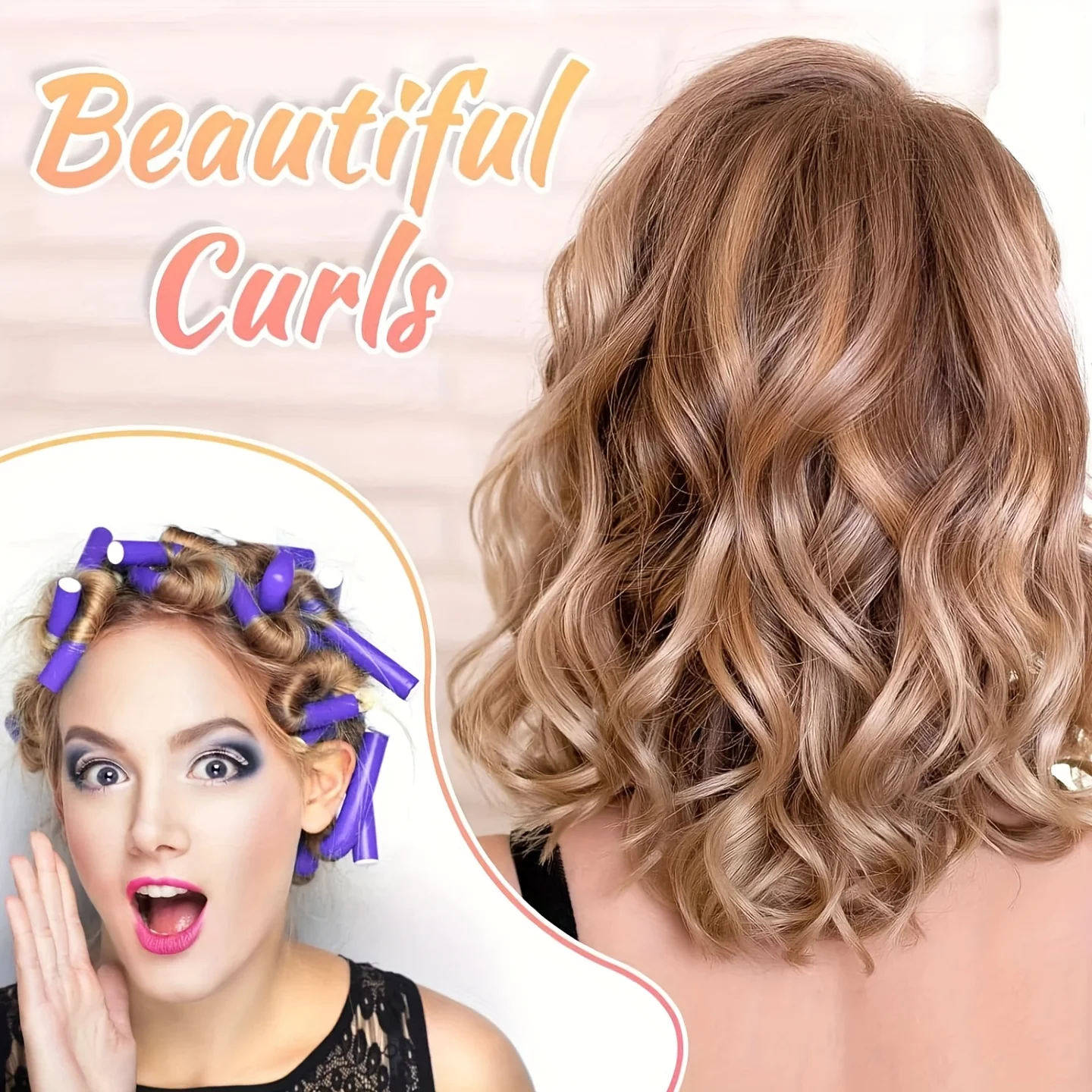 Hair Rollers/Flex Rods for Hai - огляд і ціна Hair Roller Set Flexi