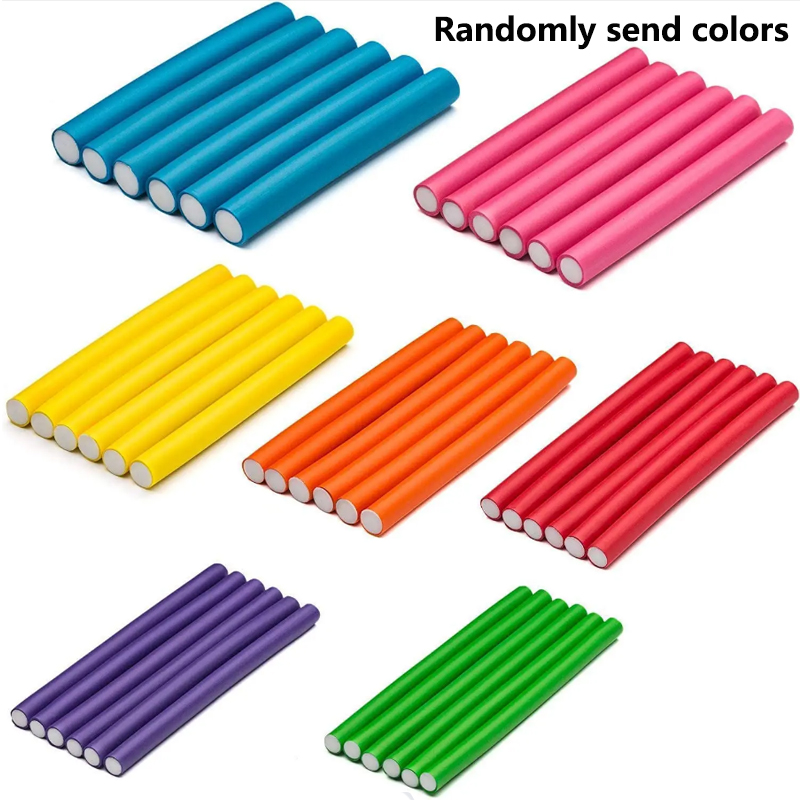 10pcs Flexible Curling Rods Ha - огляд і ціна Hair Roller Set Flexi