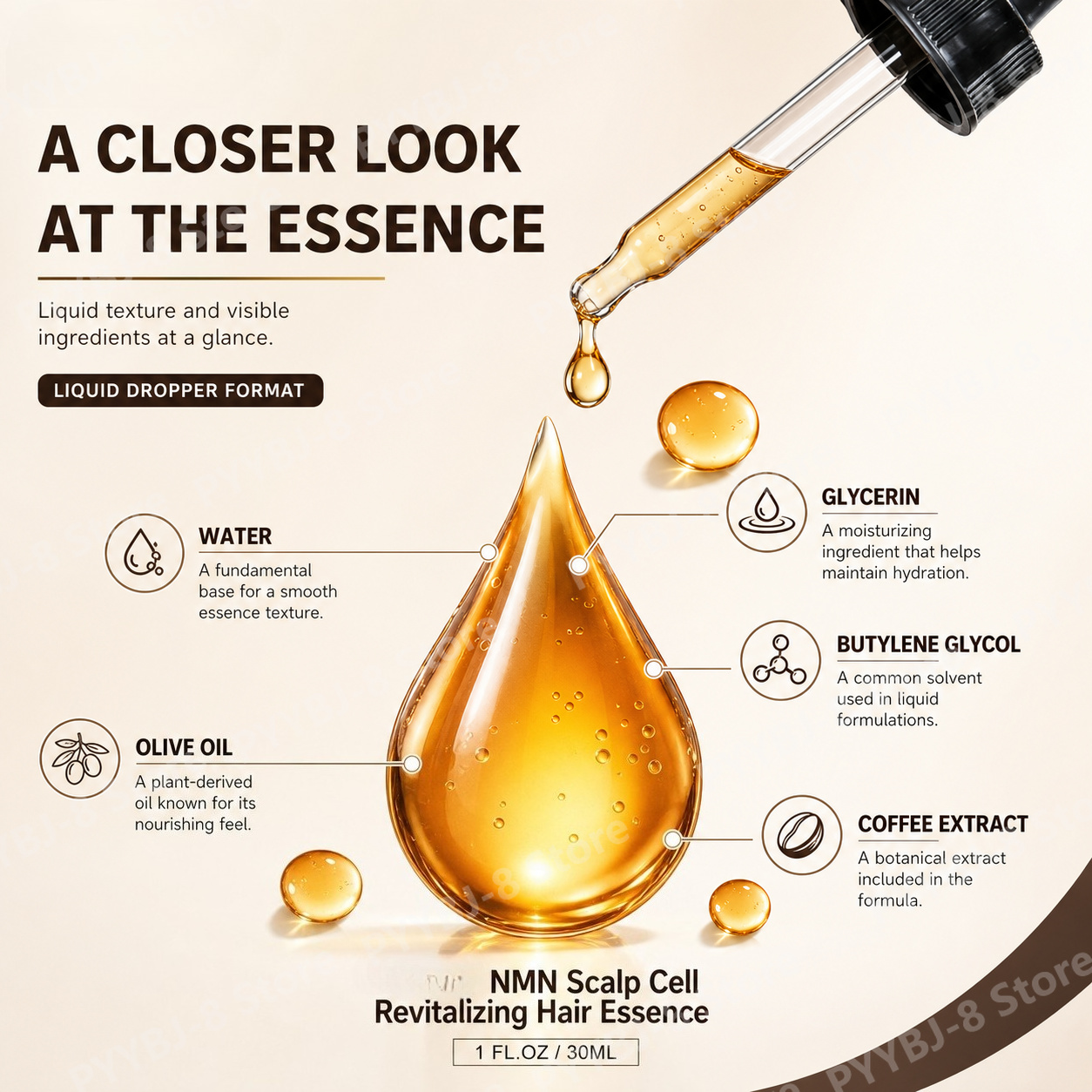 Scalp Nourishing Hair 30ML Dro - огляд і ціна Hair Care Olive Oil