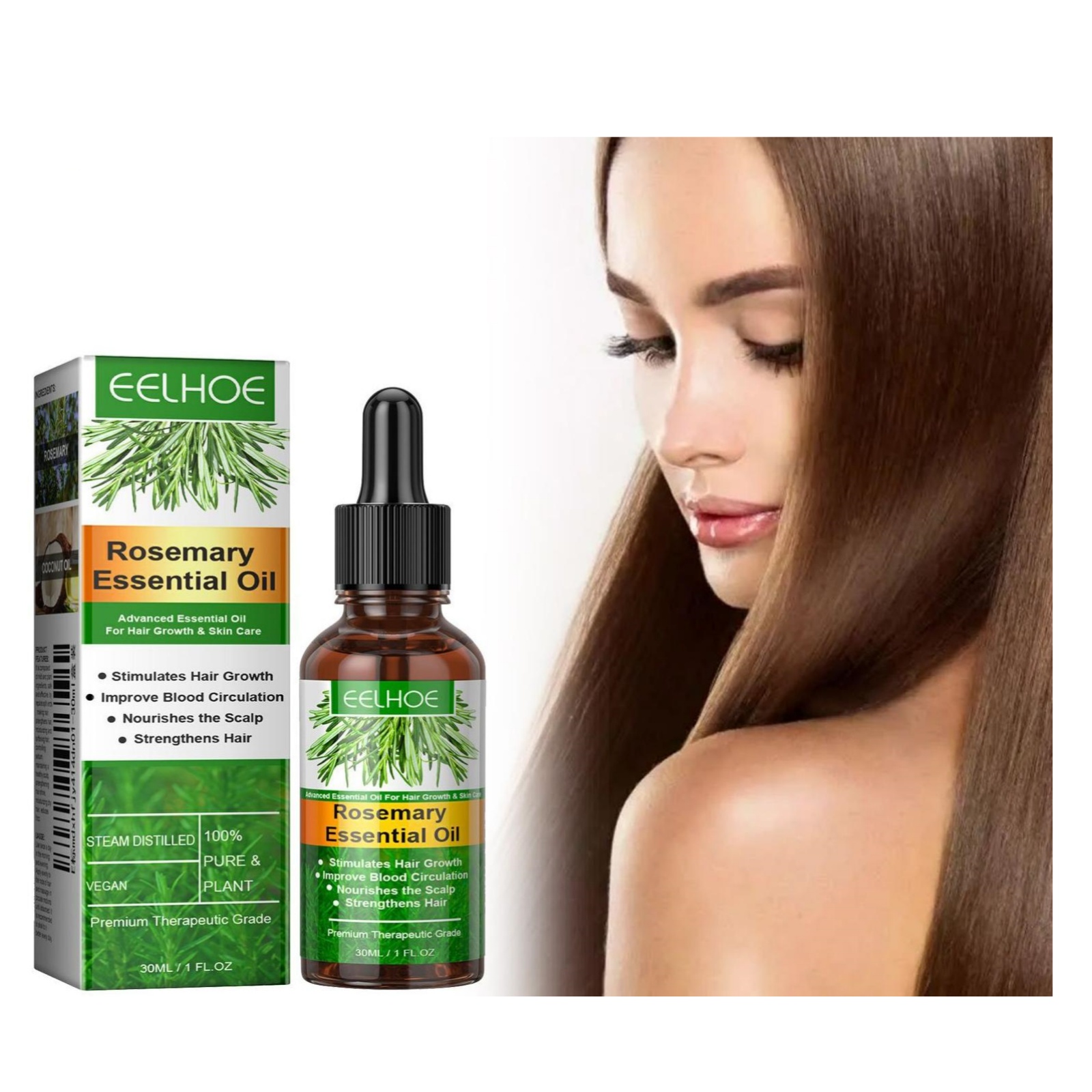 Eelhoe Rosemary Hair Care Esse - огляд і ціна Hair Care Essential Oil