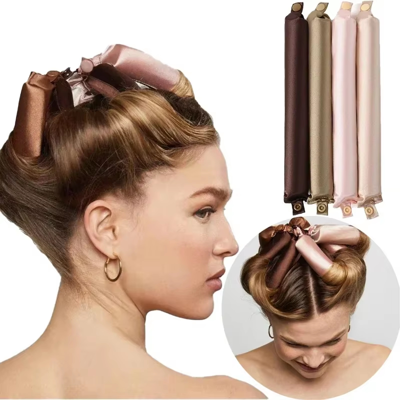 4/5pcs Heatless Curling Rod Se - огляд і ціна Hair Roller Set Flexi