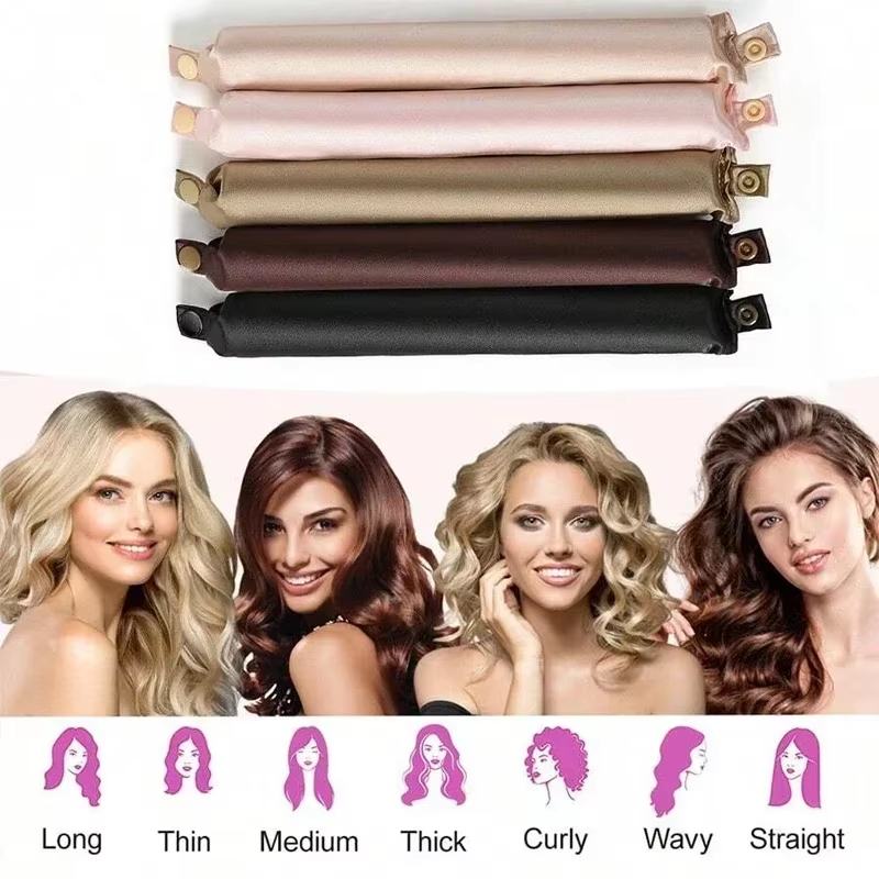 4/5pcs Heatless Curling Rod Se - огляд і ціна Hair Roller Set Flexi