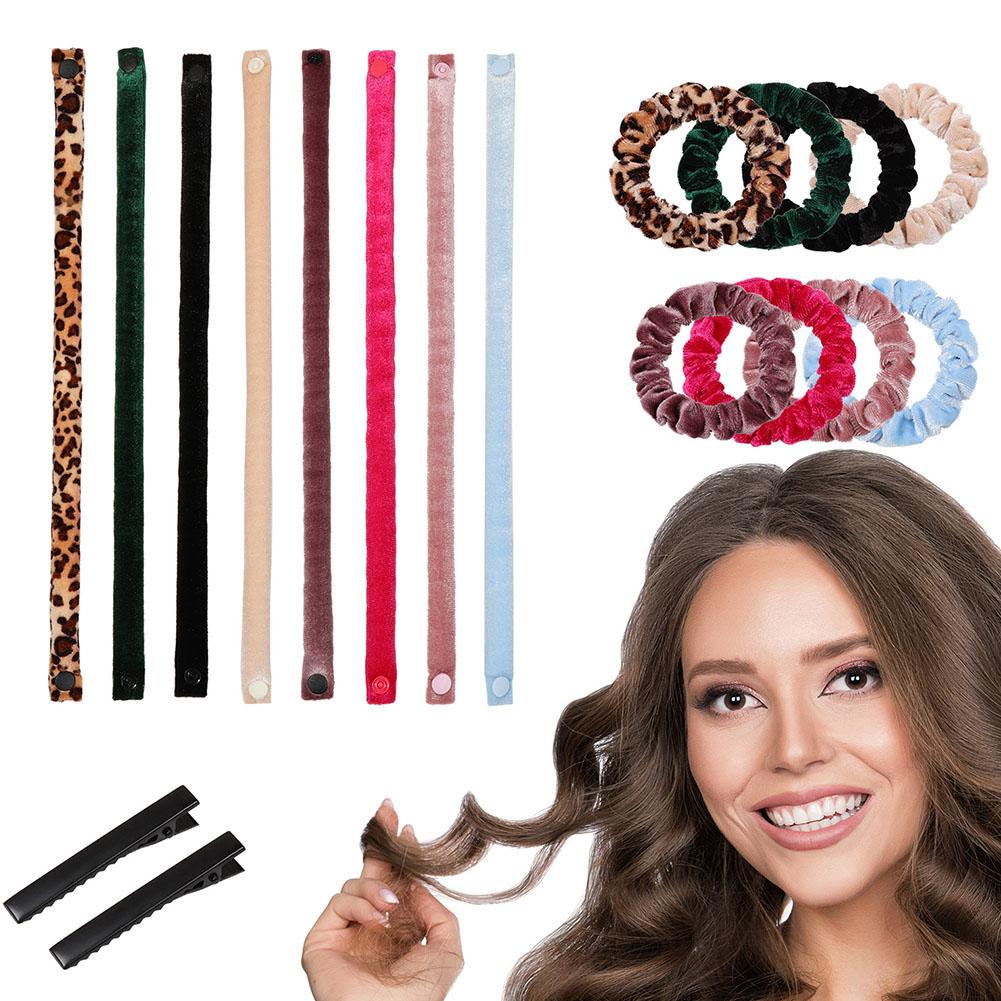 6PCS Heatless Curling Rod Head - огляд і ціна Hair Roller Set Flexi