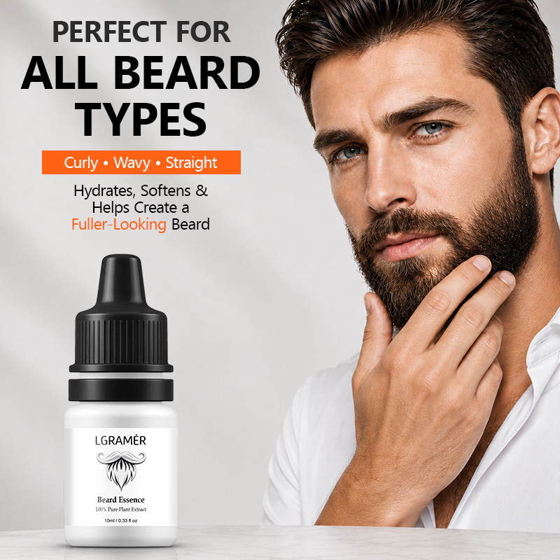 Men's Beard Growth Serum Nouri - огляд і ціна Hair Growth Serum Oil