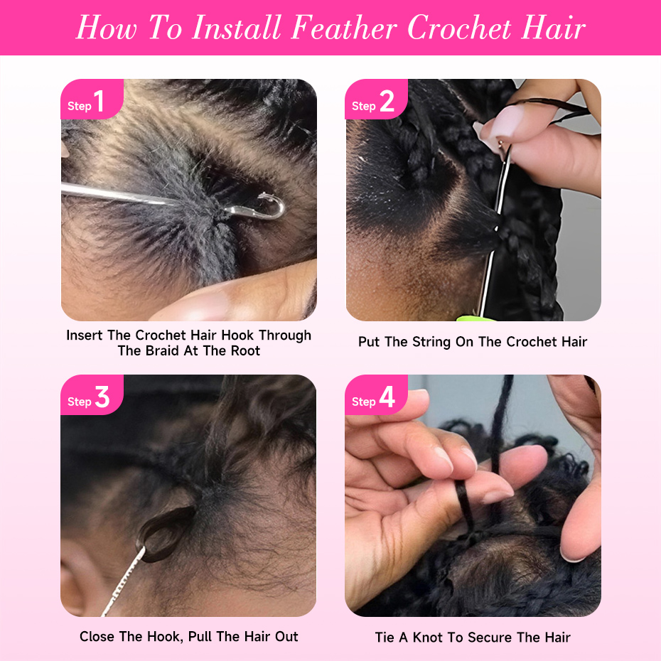 Deep Wave Feather Crochet Huma - огляд і ціна Hair Care Barber