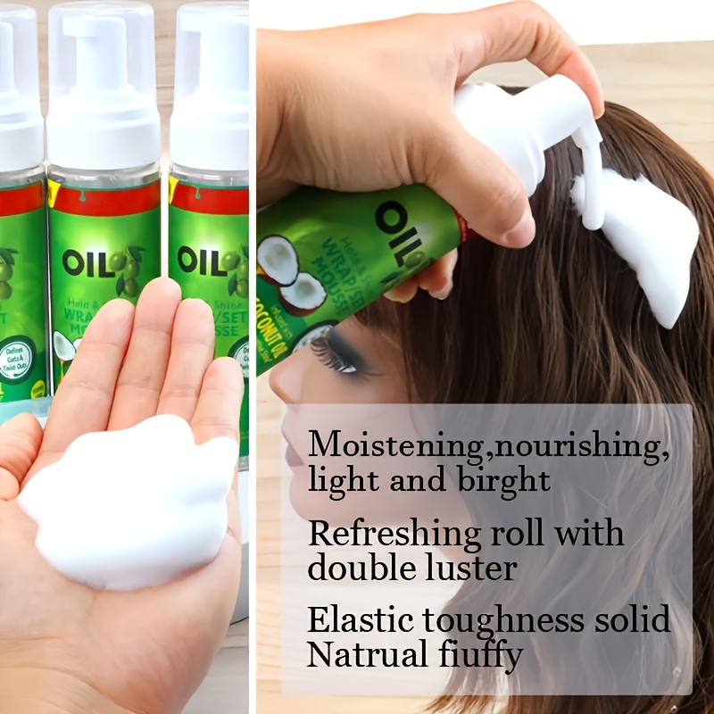Curling Styling Care Mousse, S - огляд і ціна Hair Care Olive Oil