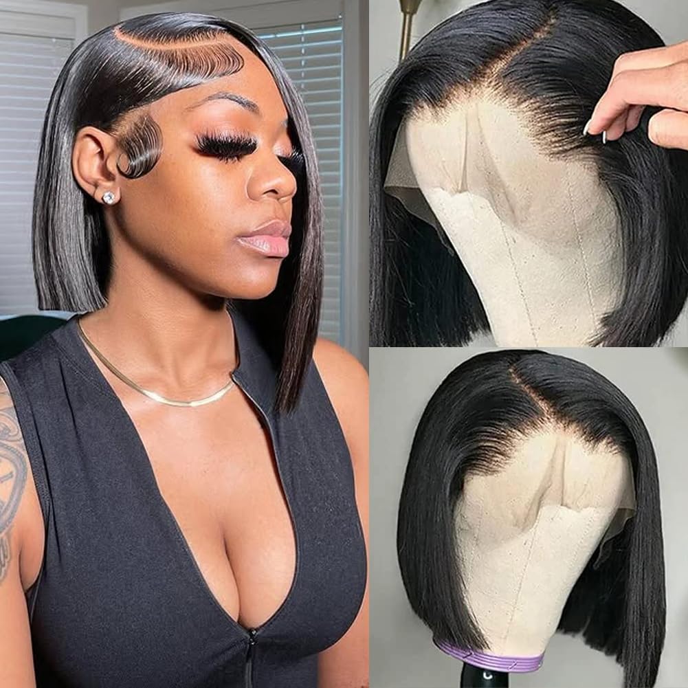 Short Bob Wigs Human Hair Stra - огляд і ціна Hair Care Works