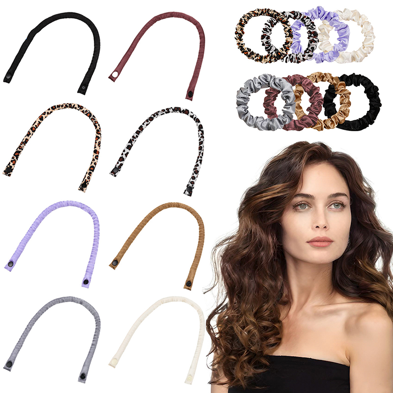 6Pcs/Set 35cm Long Soft Fabric - огляд і ціна Hair Roller Set Flexi