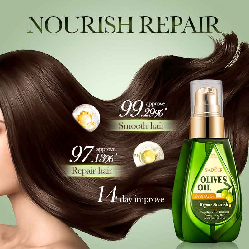Olive Qihuan Shining Hair Care - огляд і ціна Hair Care Olive Oil