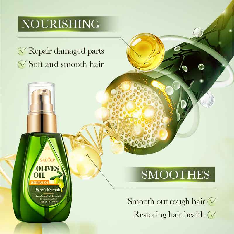 Olive Qihuan Shining Hair Care - огляд і ціна Hair Care Olive Oil
