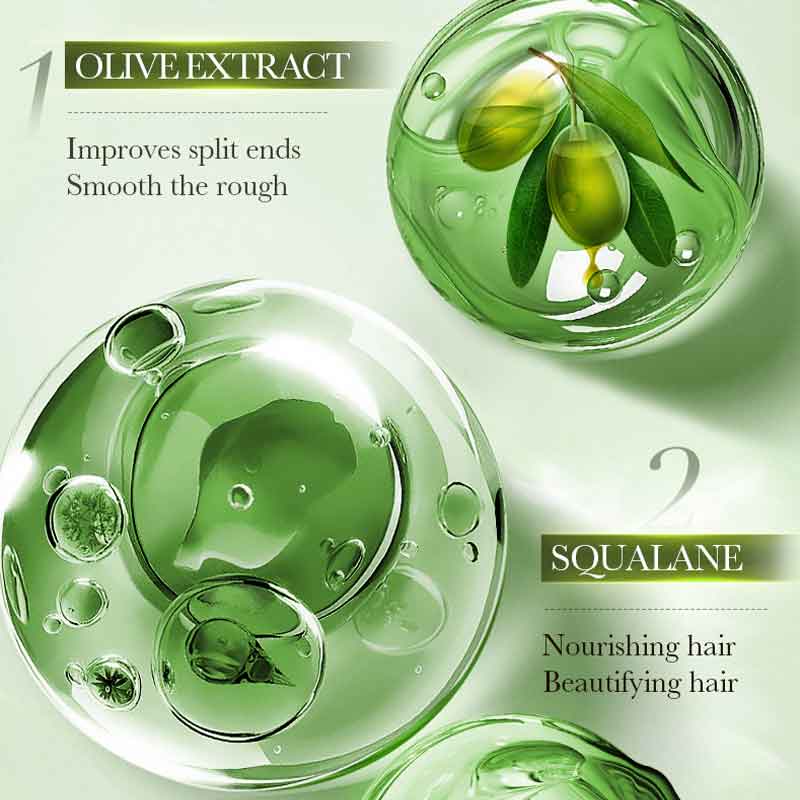 Olive Qihuan Shining Hair Care - огляд і ціна Hair Care Olive Oil