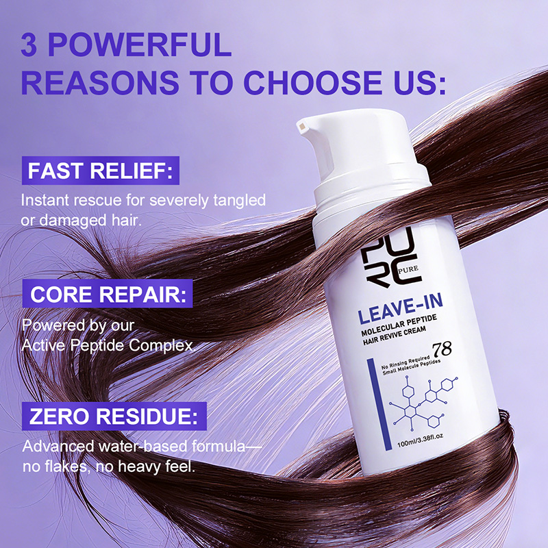 PURC Leave-In Keratin Hair Cre - огляд і ціна Hair Care Cream