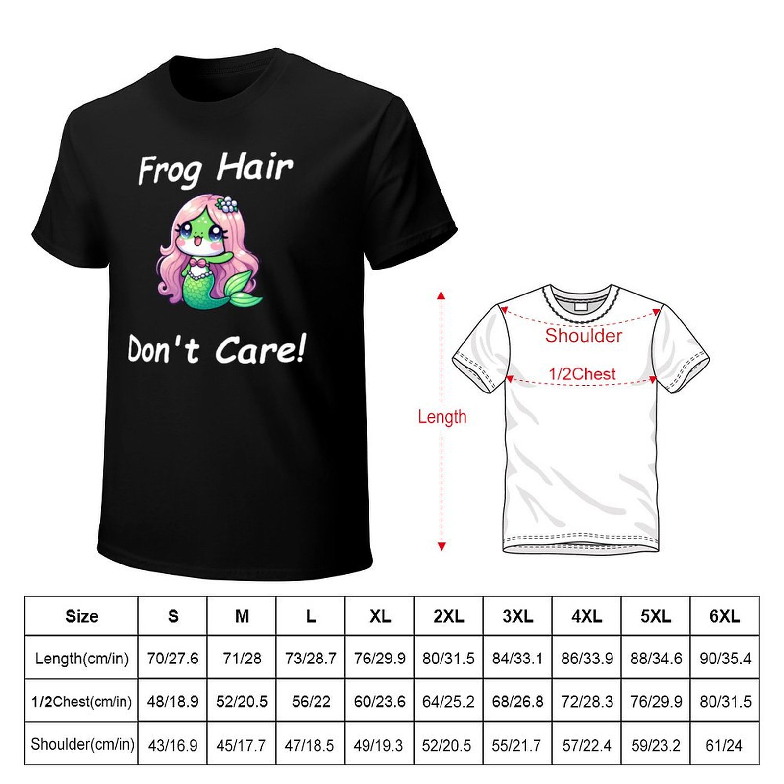 Frog hair don't care! T-Shirt  - огляд і ціна Hair Care Works