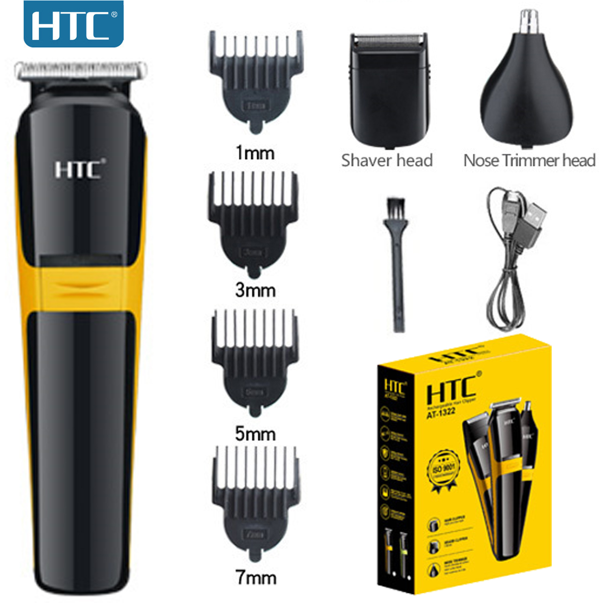 HTC USB 3 In 1 Electric T-Blad - огляд і ціна Hair Care Works