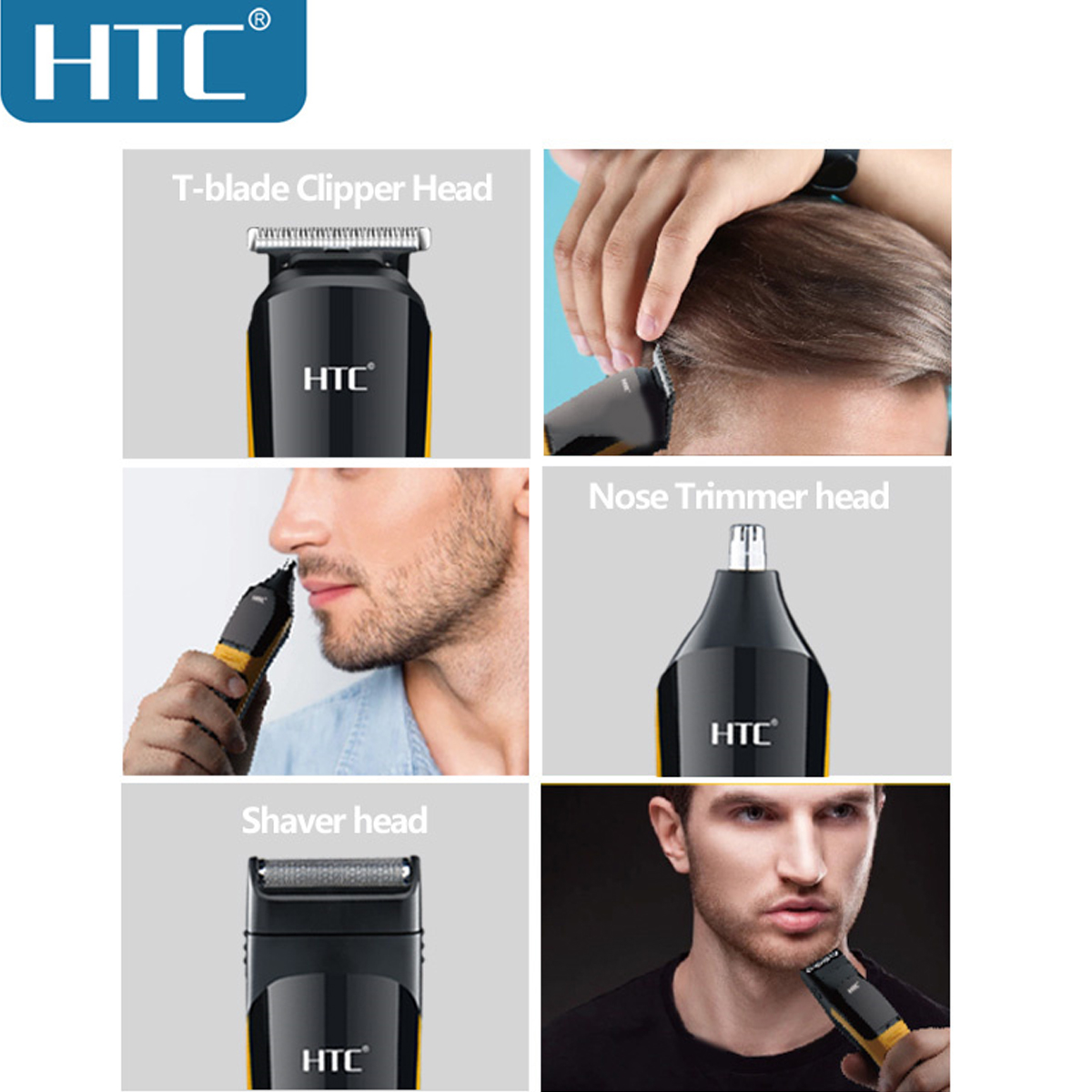 HTC USB 3 In 1 Electric T-Blad - огляд і ціна Hair Care Works