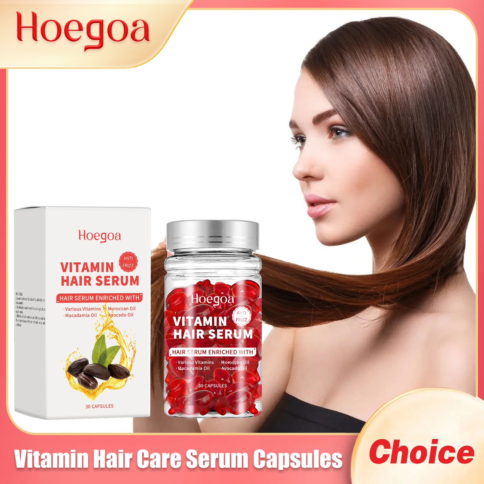 Vitamin Hair Care Serum Capsul - огляд і ціна Hair Growth Serum Oil