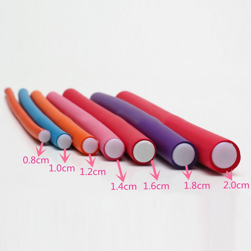 10 Pcs/Set Soft Hair Curlers M - огляд і ціна Hair Roller Set Flexi