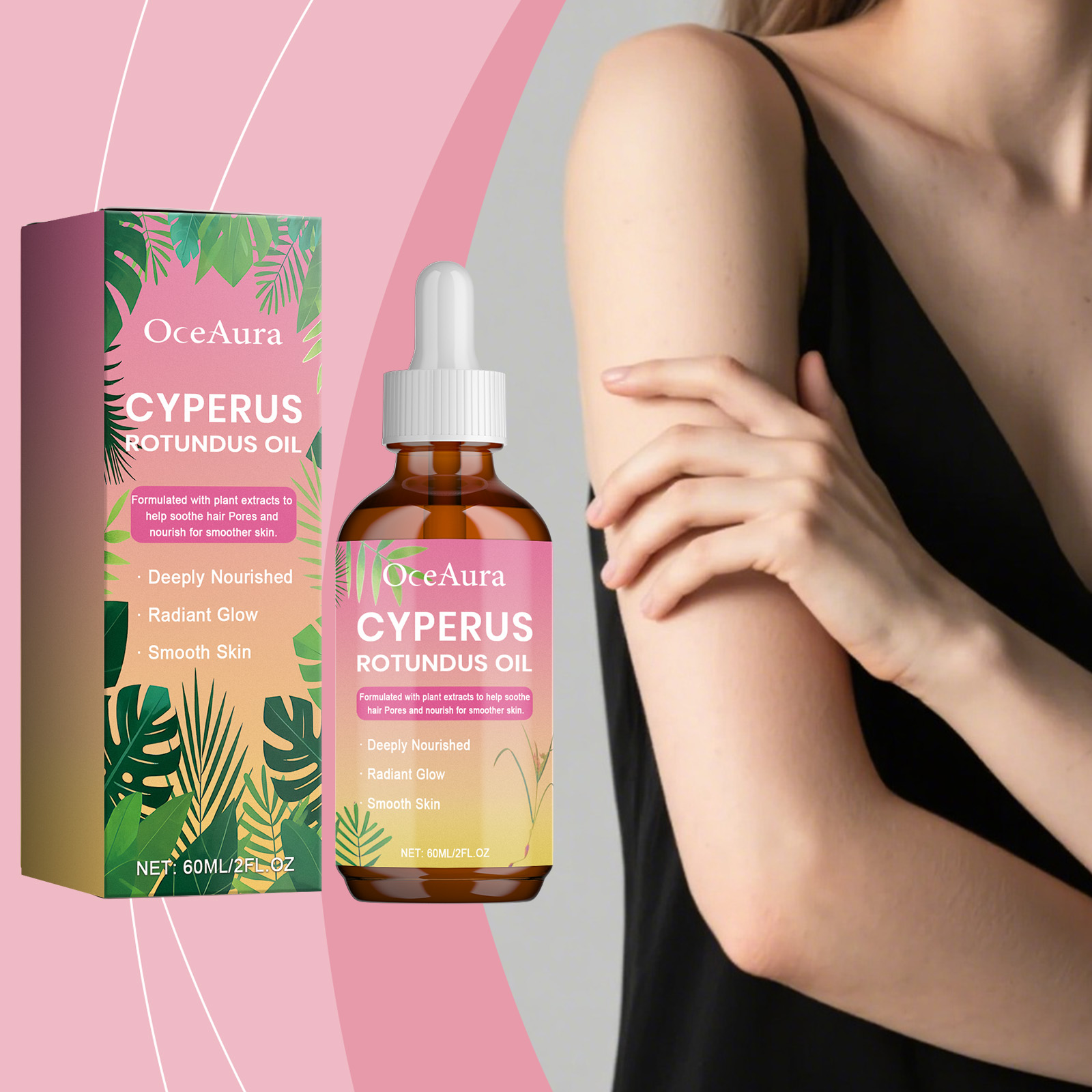 Inhibit Hair Growth Cyperus Ro - огляд і ціна Hair Care Cream
